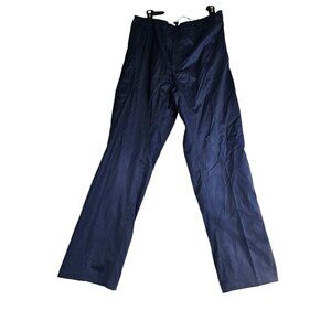 Original Watermen Men’s Blue Fleece Lined Waterproof Pants Medium New NWT